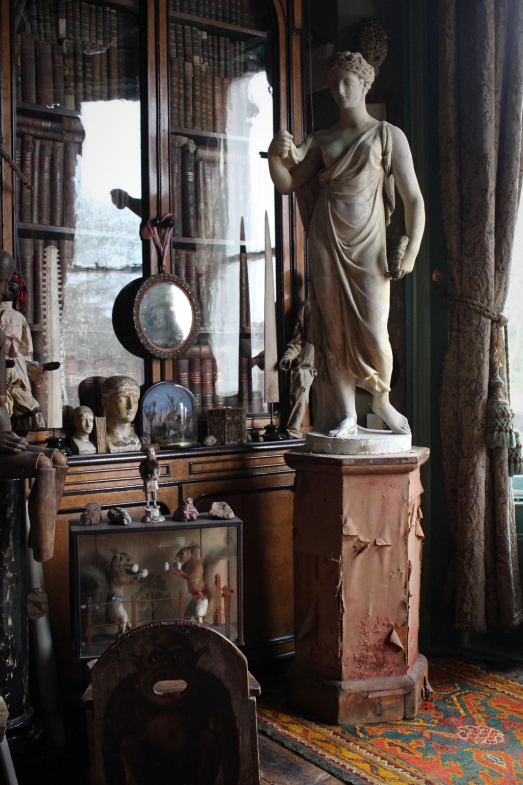 Early 19th C Classical Plaster Sculpture Flora Goddess Of Spring Humphrey Hooper photo furniture