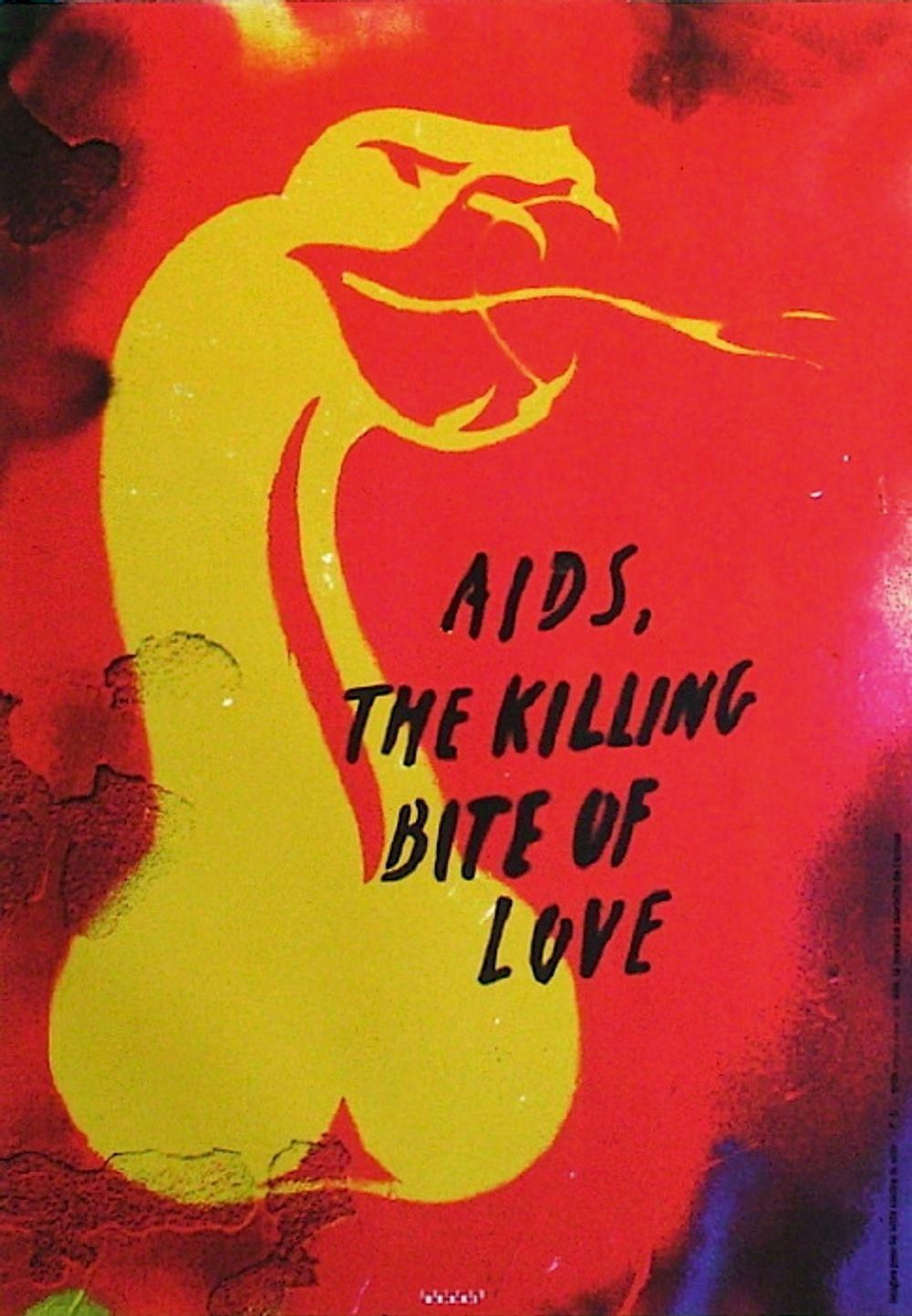 1993 Anthon Beeke The Killing Bite Of Love Poster