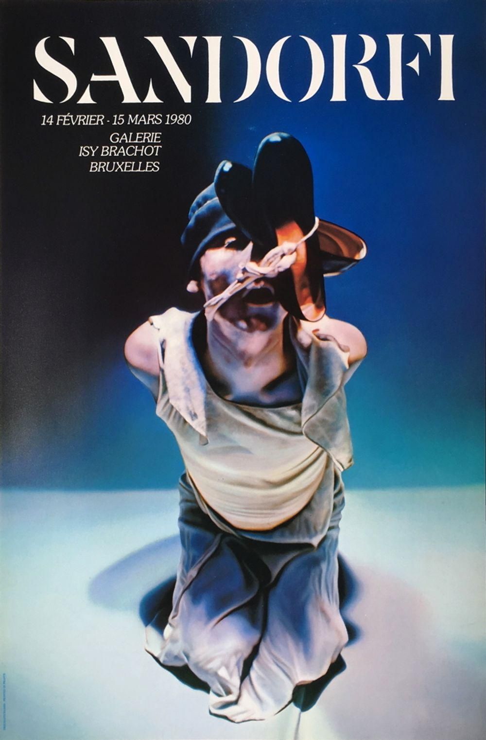 1980 Istvan Sandorfi Isy Brachot Gallery Poster photo furniture