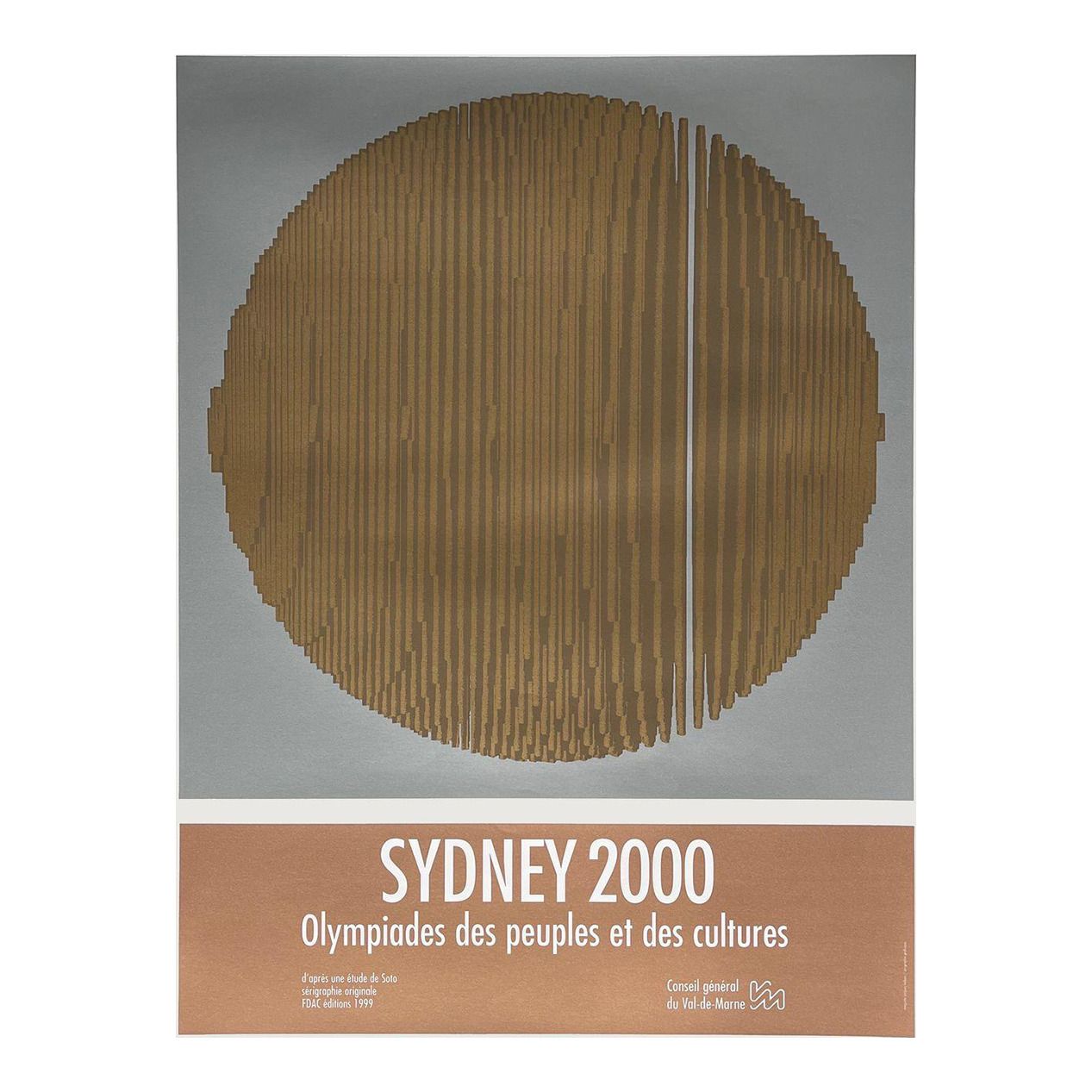 1999 Jesus Rafael Soto Sydney Olympics Poster
