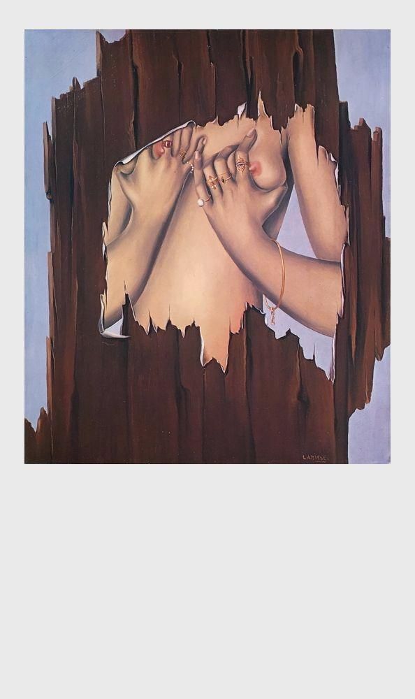1979 After Félix Labisse Isy Brachot Gallery Poster photo furniture