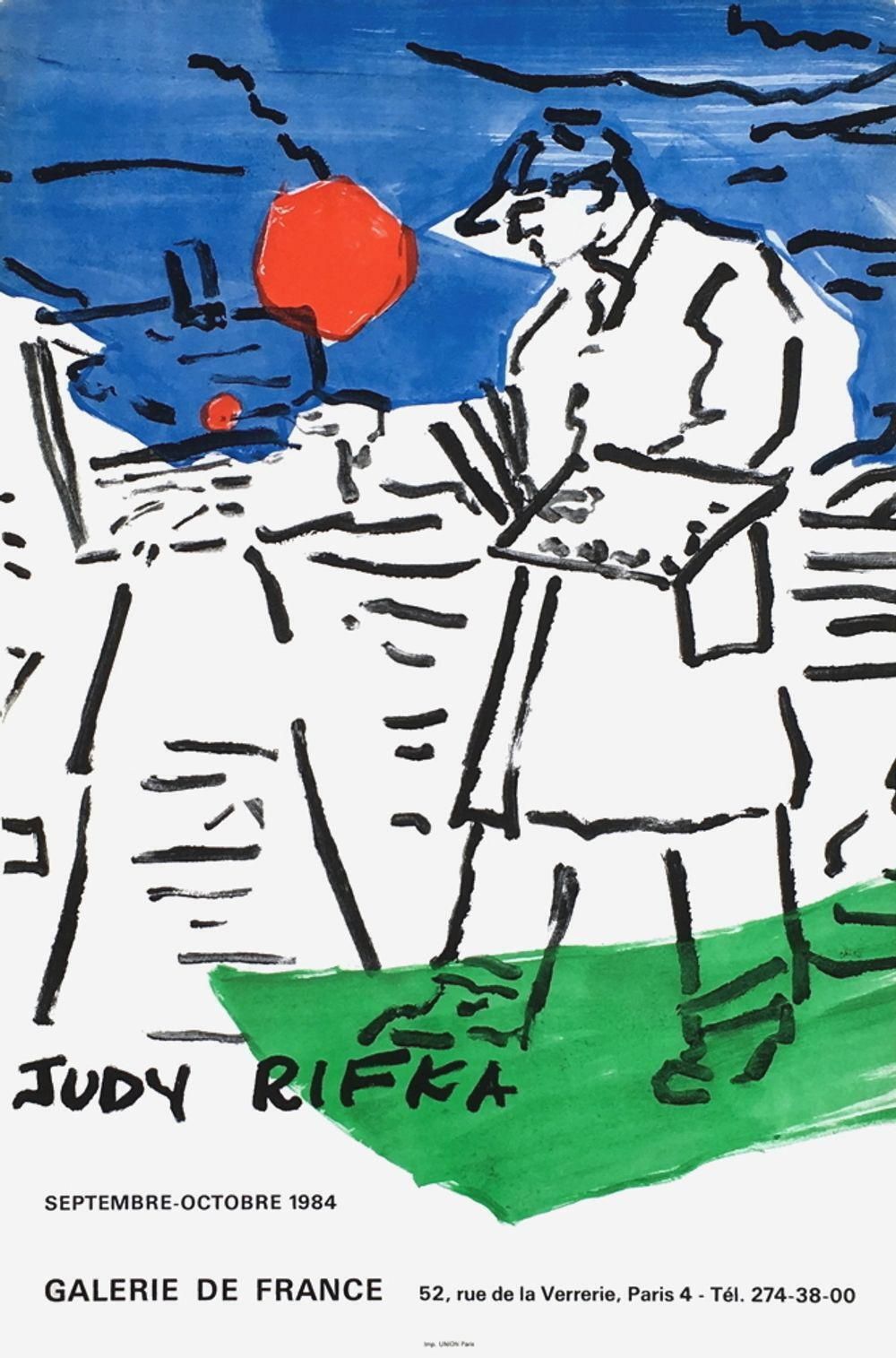 1980s Judy Rivka, Galerie De France Poster