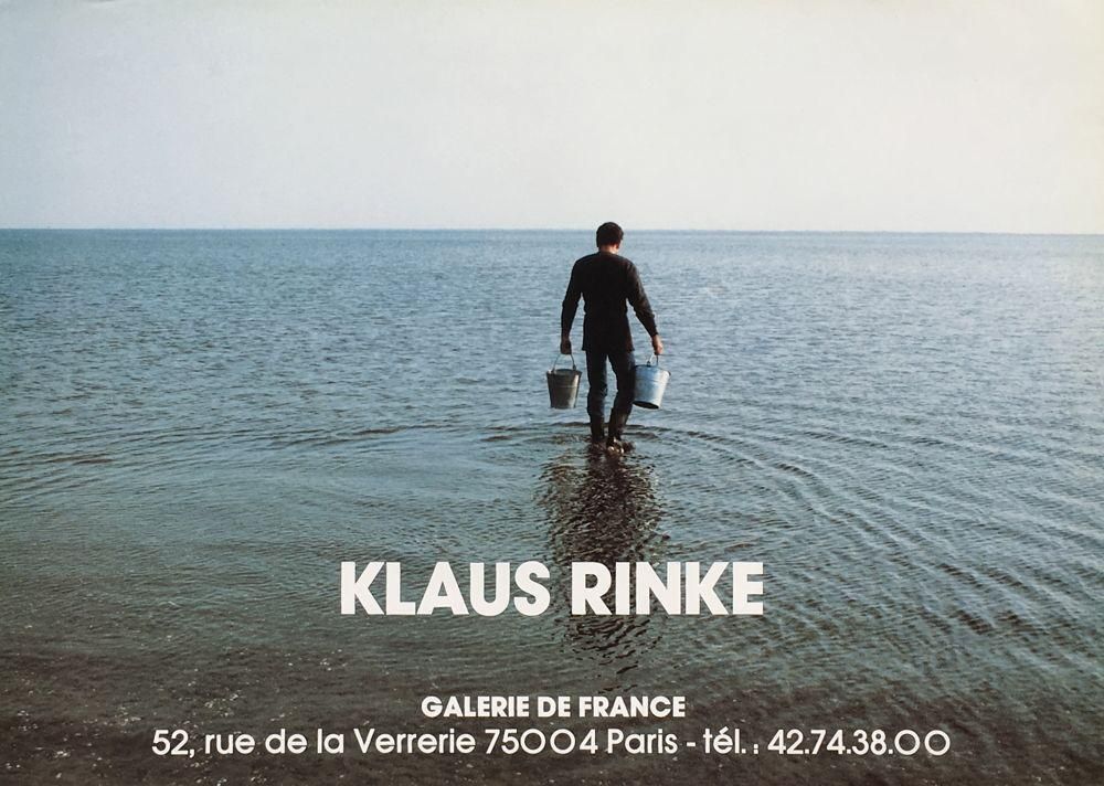 Klaus Rinke, Galerie De France Poster, 1993