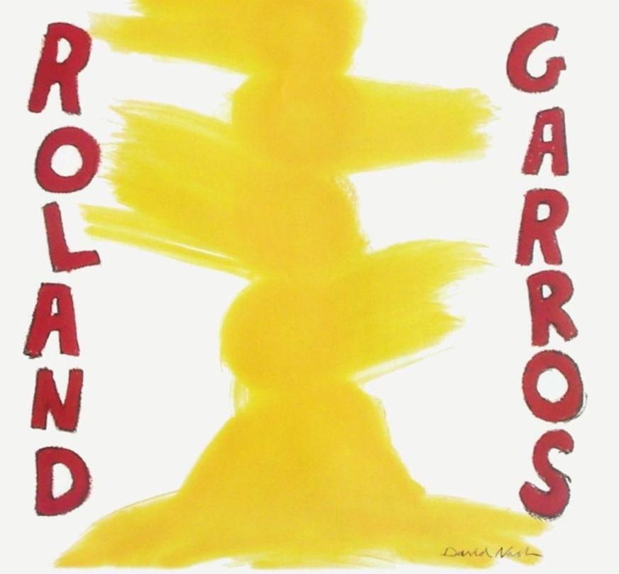 2013 David Nash Roland Garros Poster photo furniture