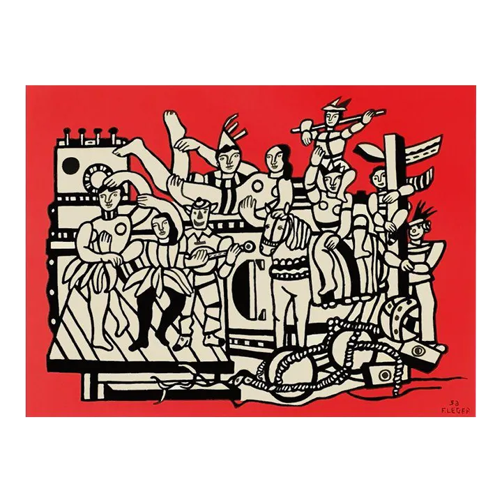 2000 Fernand Léger (After) The Great Parade Lithograph