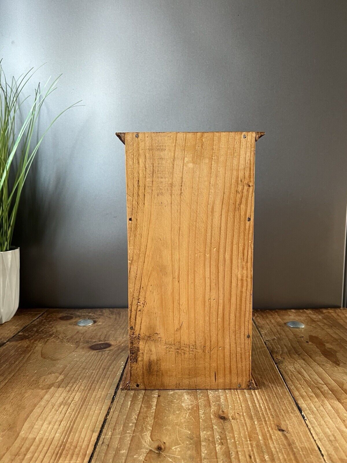 Vintage Miniature Apprentice Piece Pine Wooden Chest Of Drawers Desk Tidy Sewing photo vinterior