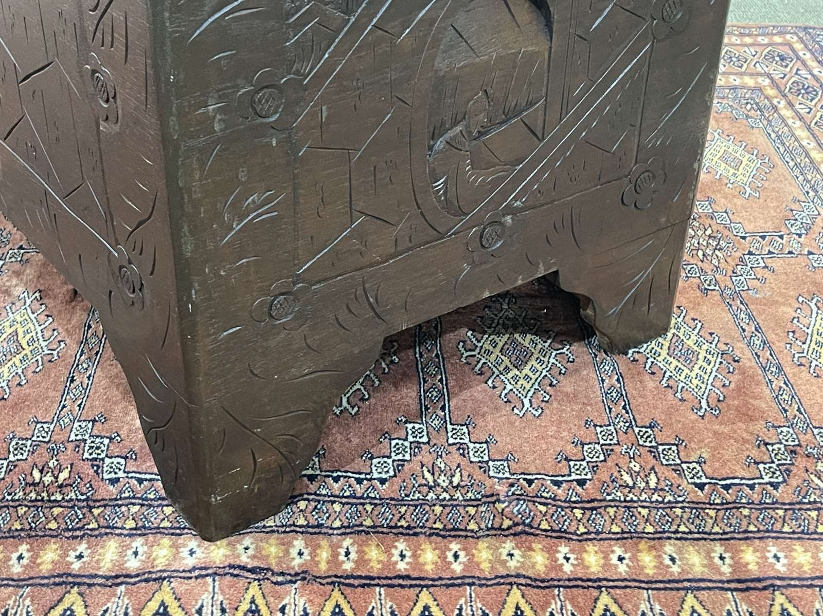 20th Century Asian Teak And Camphor Wood Chest photo buy