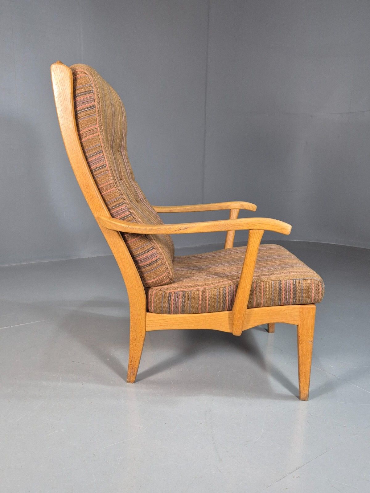 Vintage Swedish Oak Lounge Chair Designer Carl Malmsten Eb7746 Mnor photo Furniture