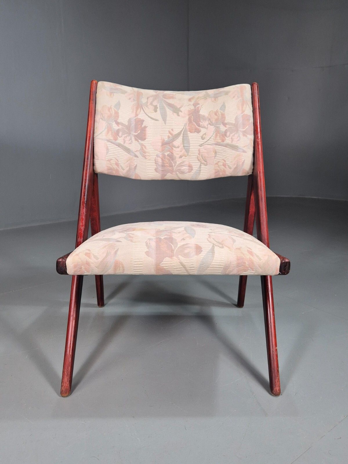 Vintage Swedish Lounge Chair Yngve Ekstrom Thema Retro Mid Century Eb7738 Mnor photo for sale