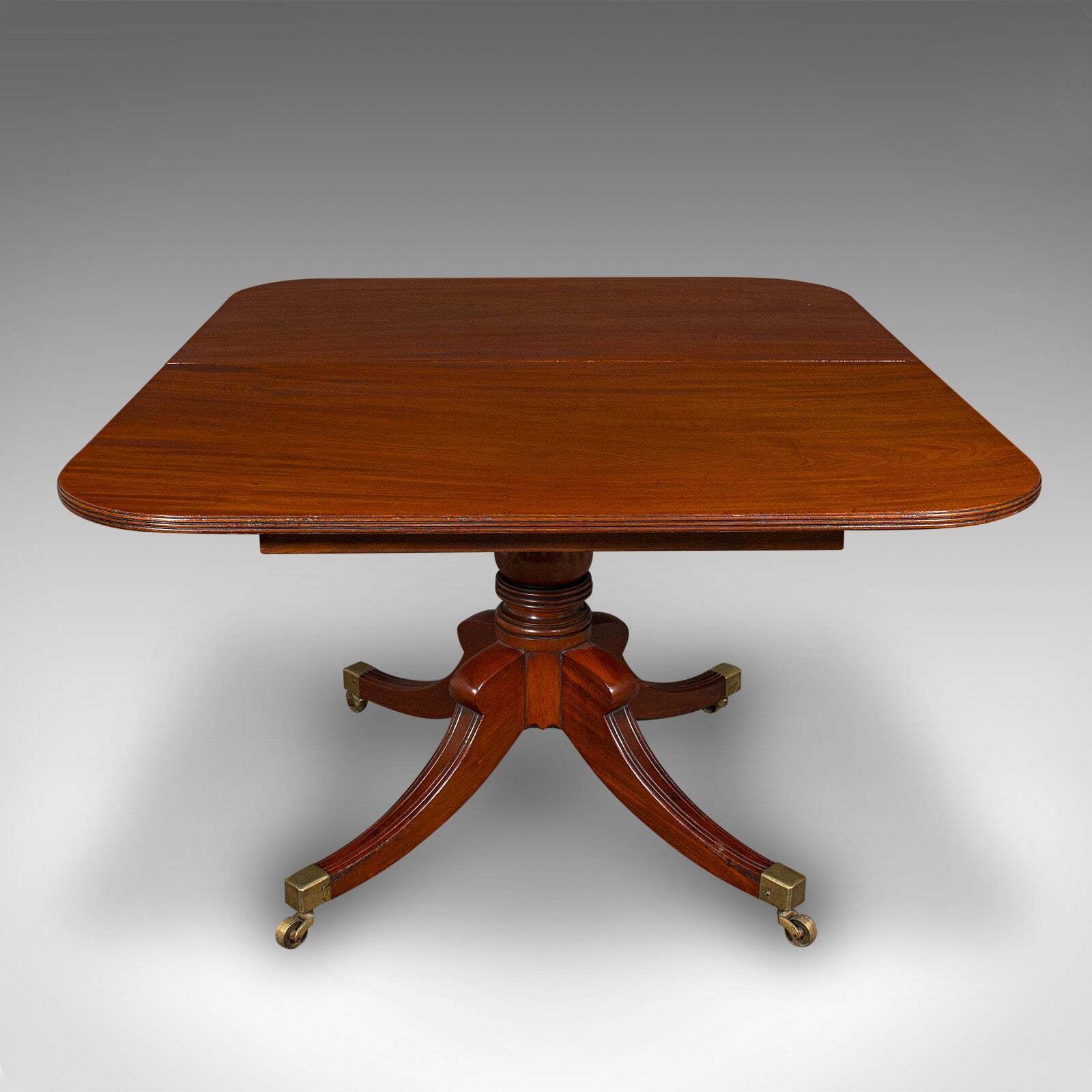Antique 4 6 Seat Extending Dining Table, English, Country House, Centre, Regency photo 4850.0