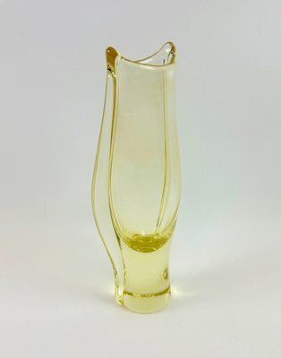 Art Glass Vase By Miloslav Klinger For železný Brod, 1960s photo vinterior
