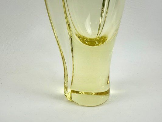 photo furniture Art Glass Vase By Miloslav Klinger For železný Brod, 1960s