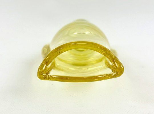 188.0 Art Glass Vase By Miloslav Klinger For železný Brod, 1960s photo