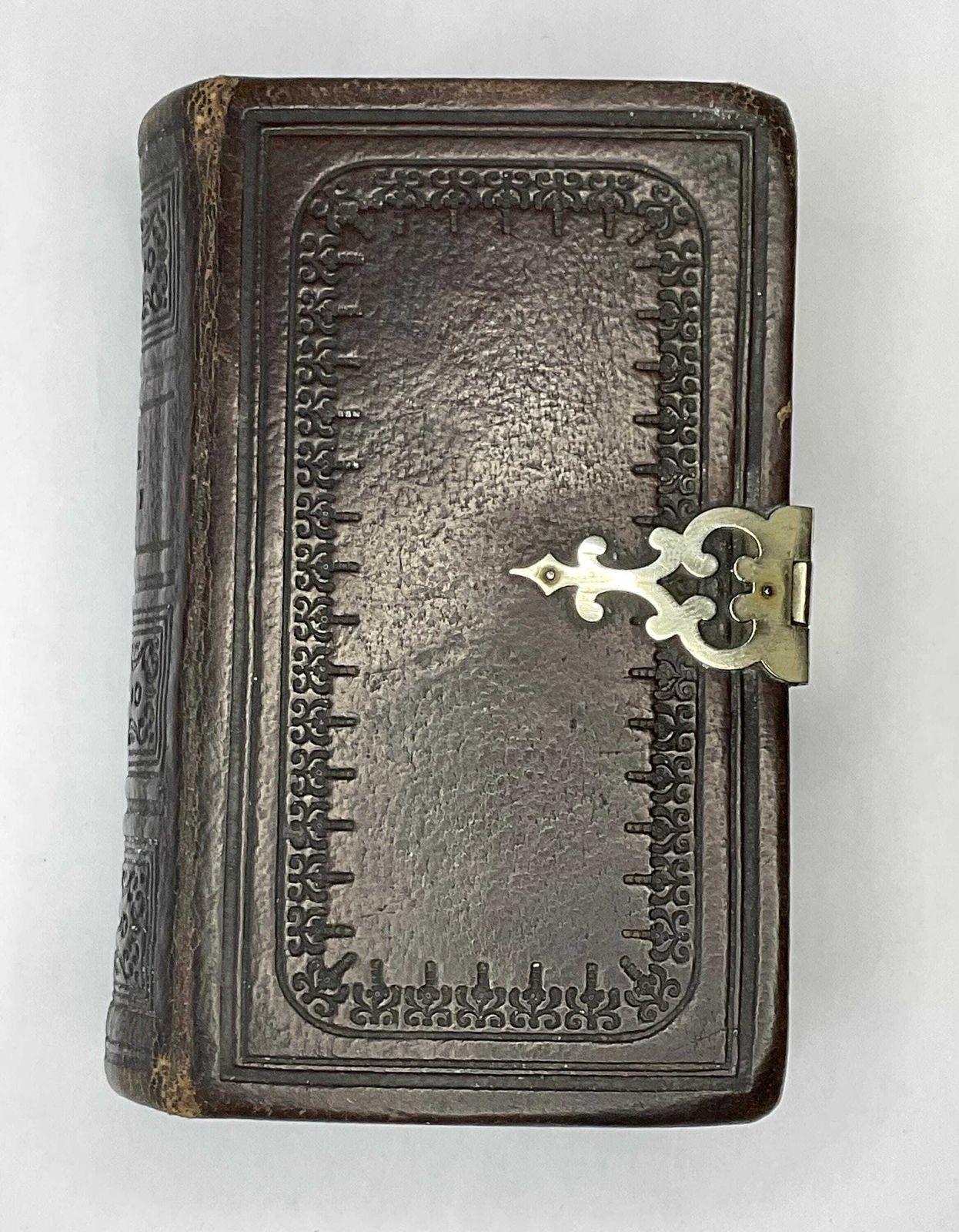 Antique 19th Century Church Service Book, Miniature Edition, 1854.