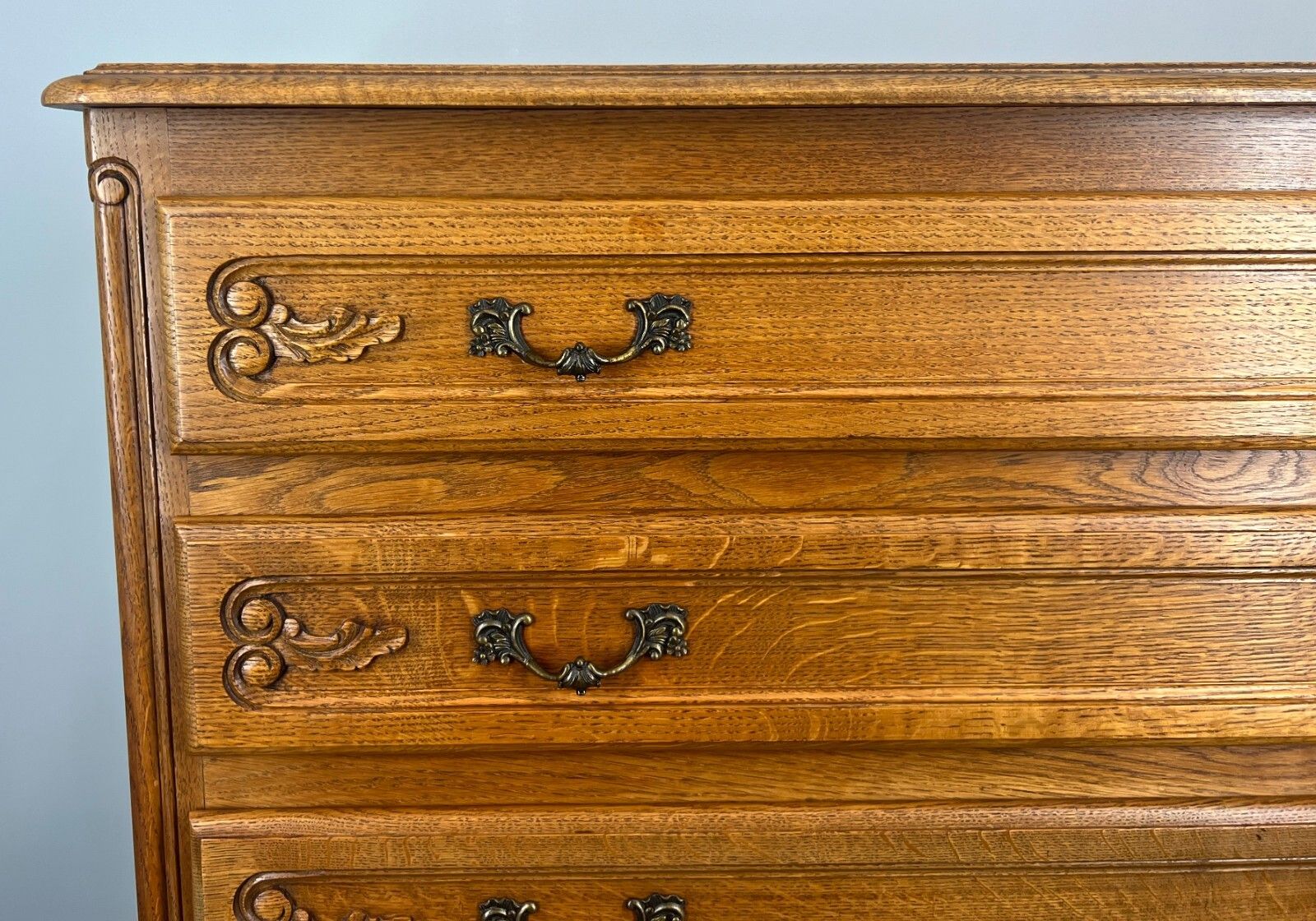 Vintage French Louis XIV Chest Of Drawers / Sideboard / Cabinet( Lot 3555) photo Furniture