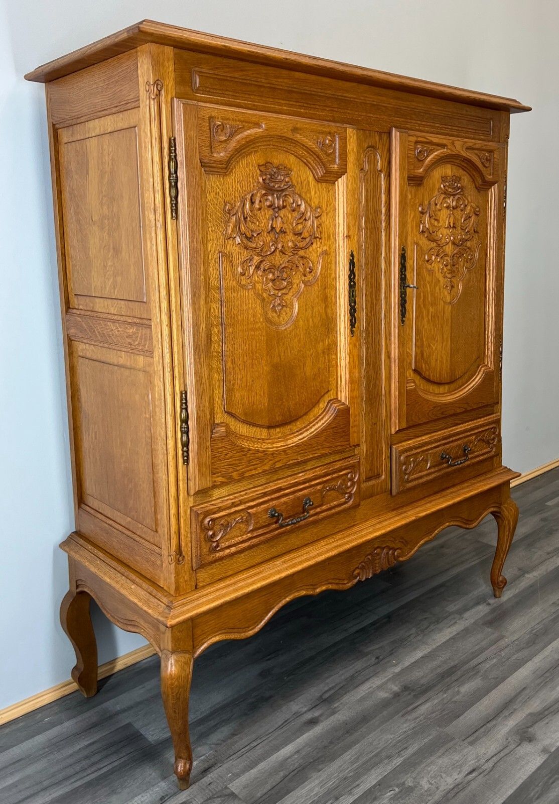 Amazing  Sideboard / Cabinet / Cupboard  Vintage French Louis XIV (Lot 3552) photo vintage