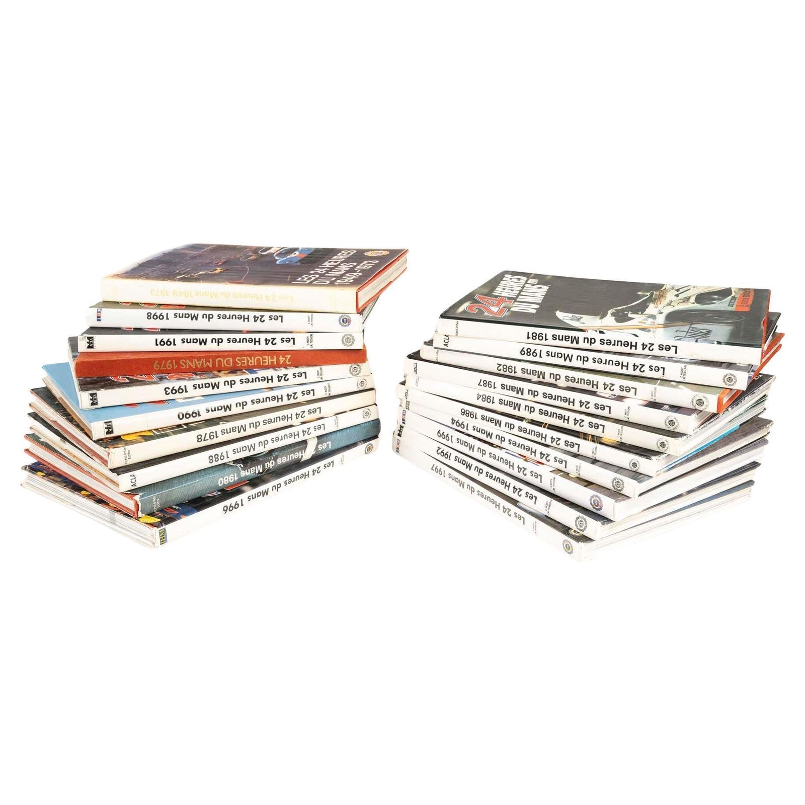 Collection Of 20 Books, Les 24 Heures Du Mans, Annual Edition.