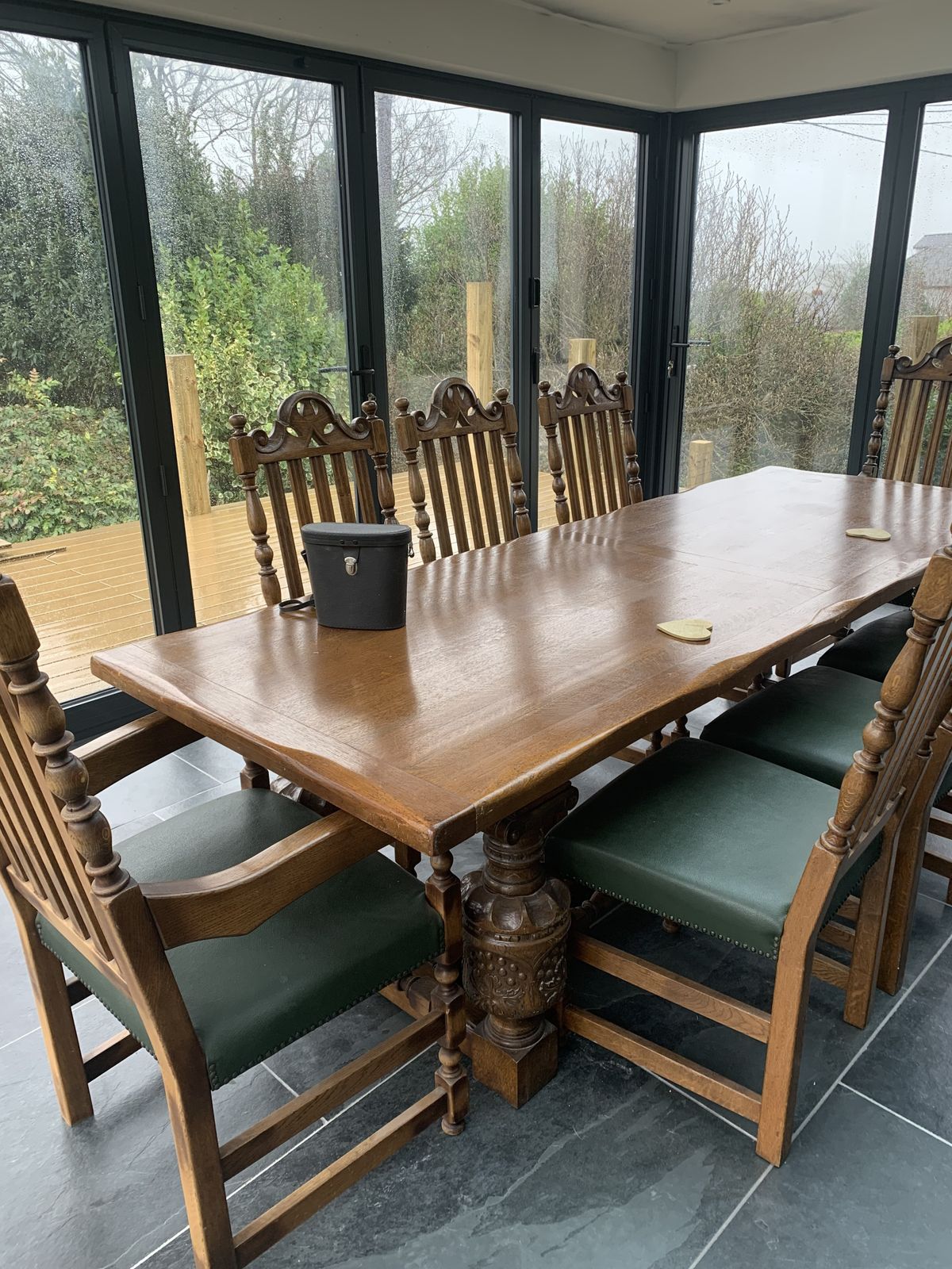 Brights Of Nettlebed Refectory Table And Chairs photo for sale