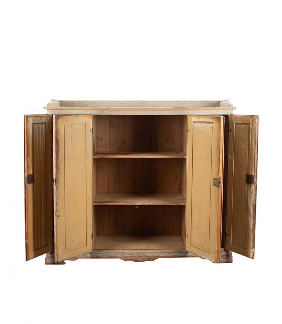 Large 19th Century Swedish Period Gustavian Buffet photo furniture