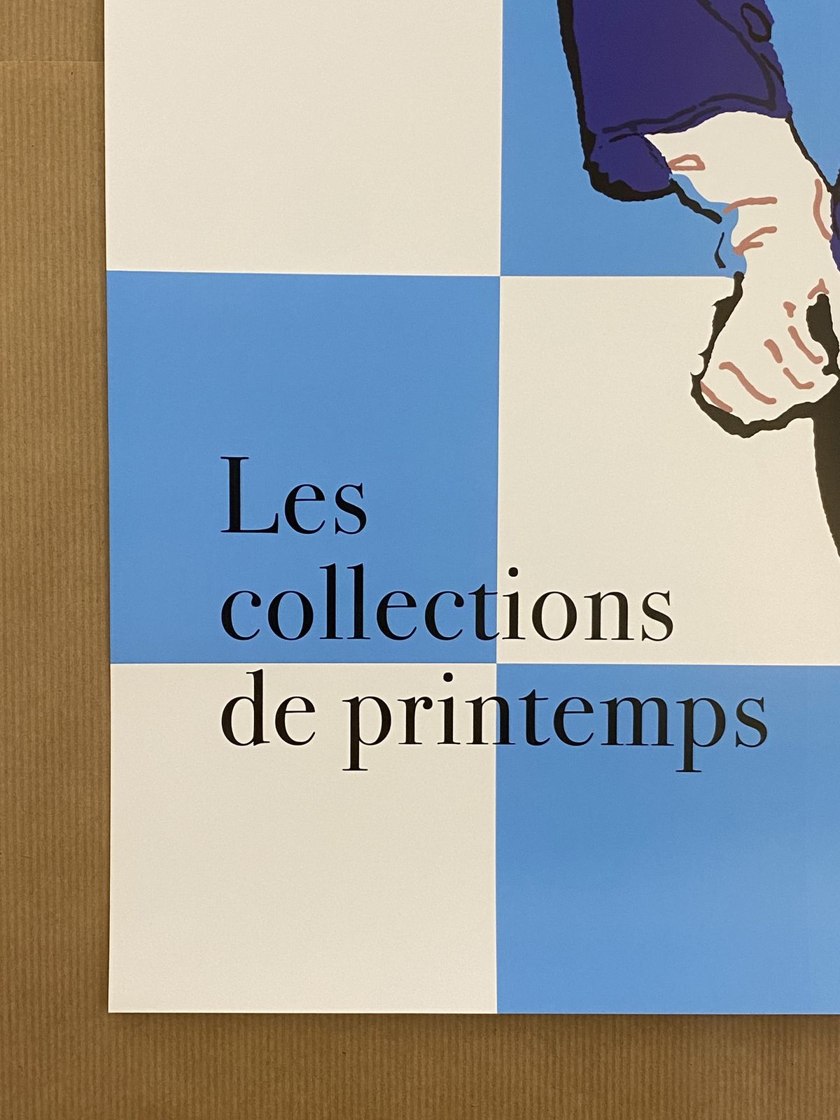 photo buy René Gruau, 1990s   Les Collections De Printemps   Original Poster Cm 64 X 48
