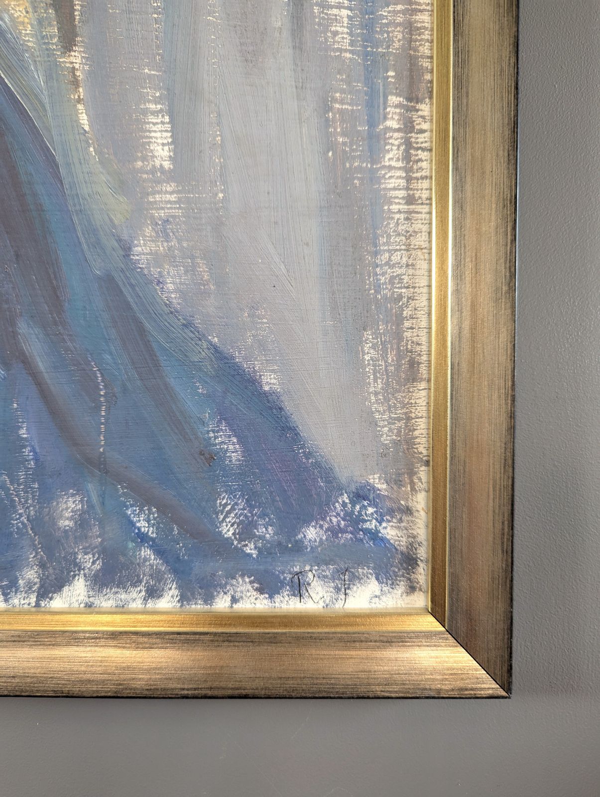 Oscar Oil Painting, 1940s, Vintage photo buy