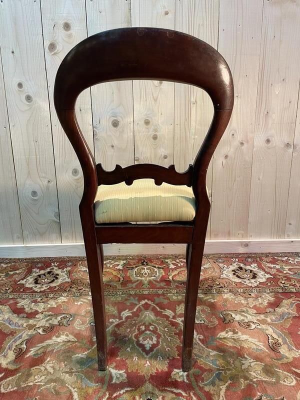 Suite De 6 Chaises Louis XV En Acajou photo Furniture
