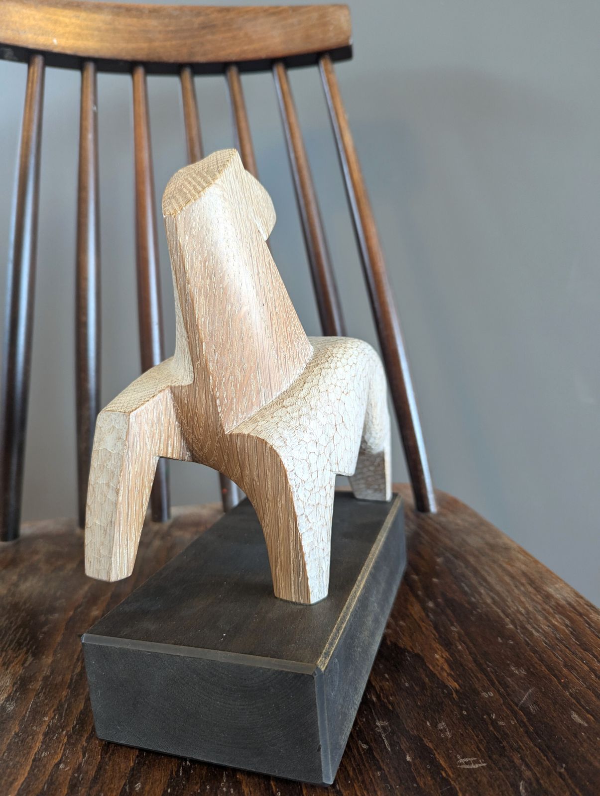 Wooden Horse, 1990s, Modernist photo 275.0