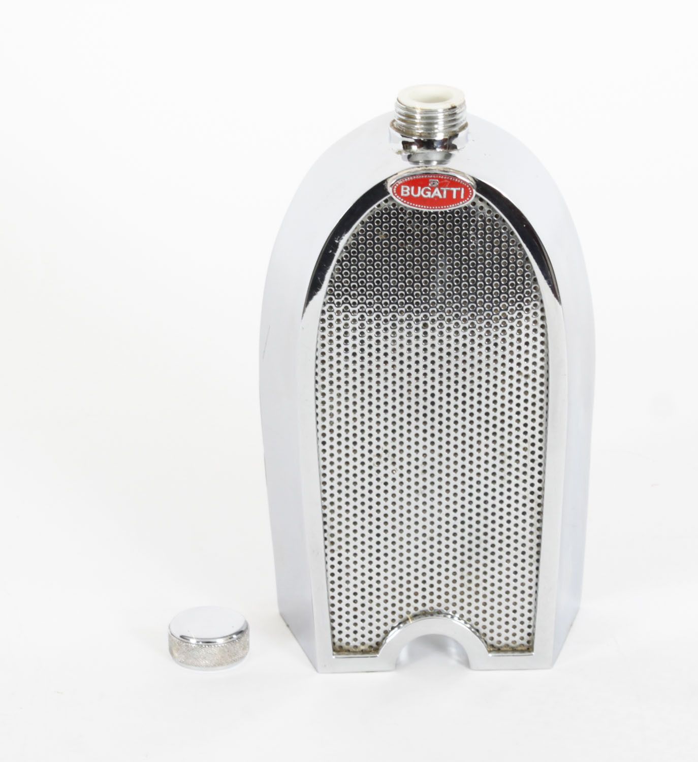 Vintage Bugatti Chromium Radiator Decanter Late 20th Century photo buy