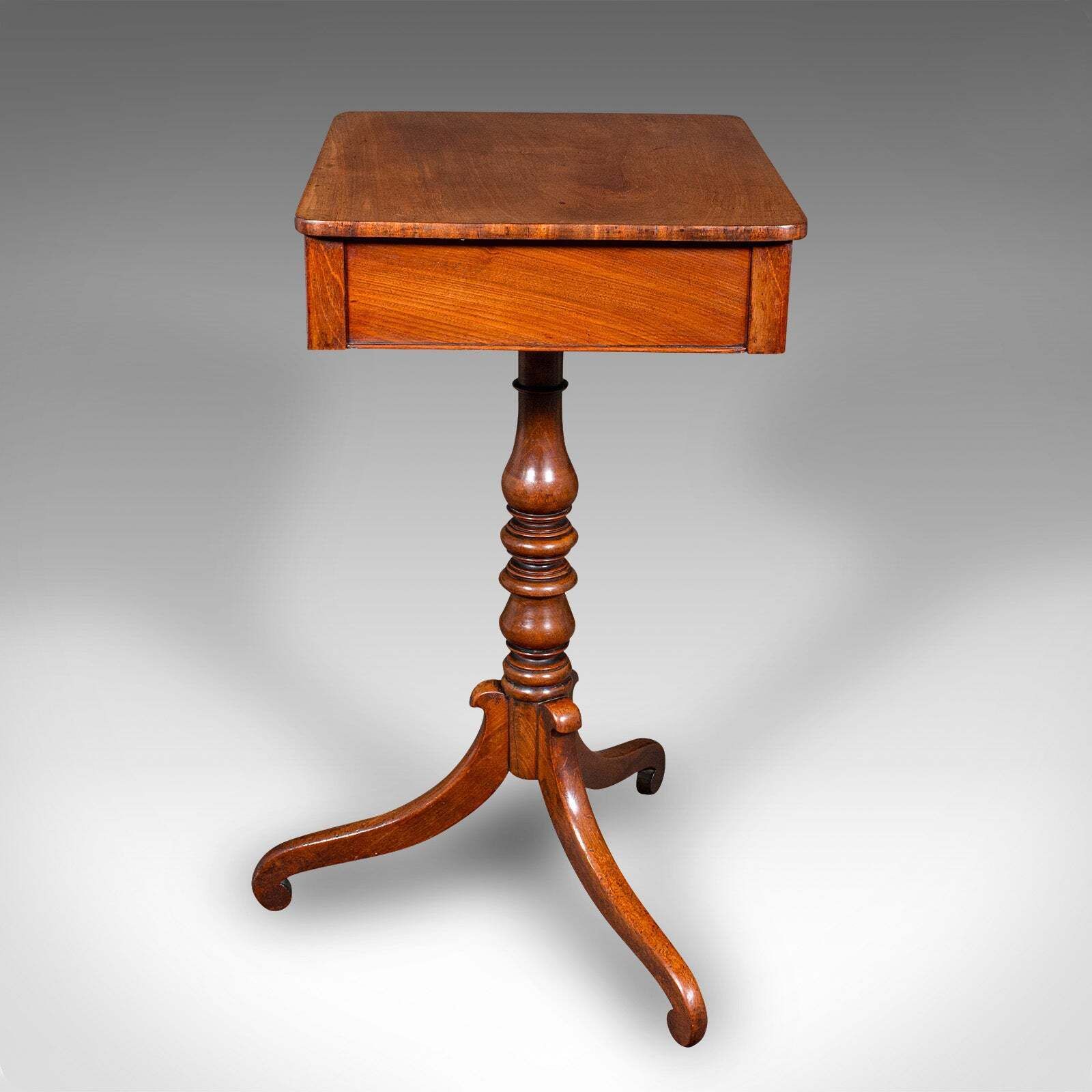 Small Antique Wine Table, English, Side, Occasional, Lamp, Regency, Circa 1820 photo Furniture