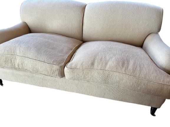 Classic George Smith 6ft Standard Arm Sofa photo buy