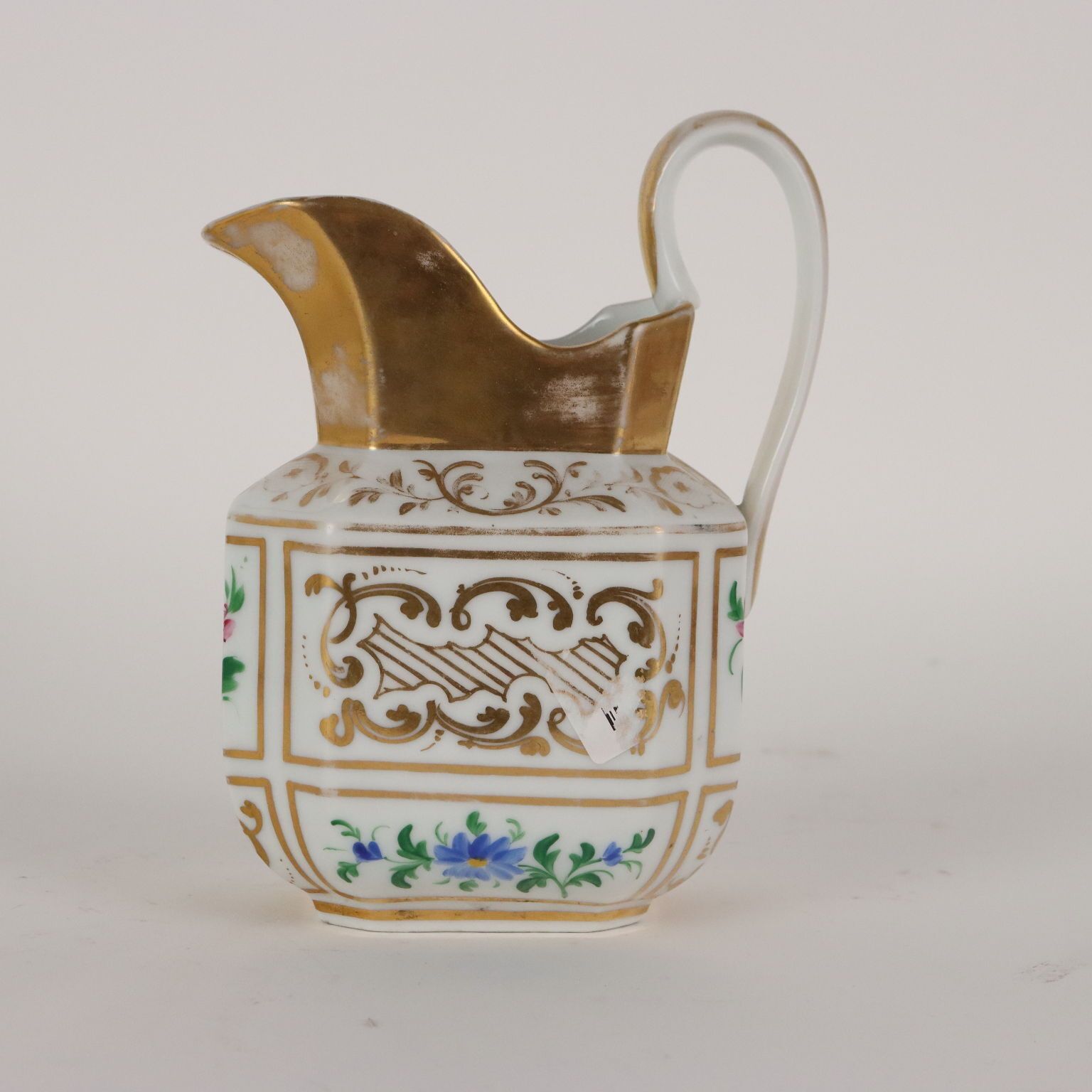 Antique Tea Set White Porcelain Europe Mid XIX Century photo buy