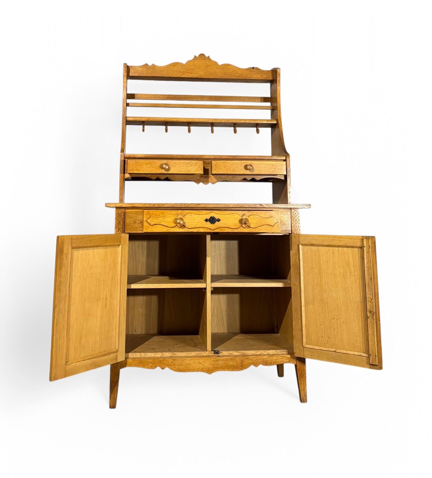 Mid Century Dresser Solid Golden Oak C1950s Vintage photo 295.0