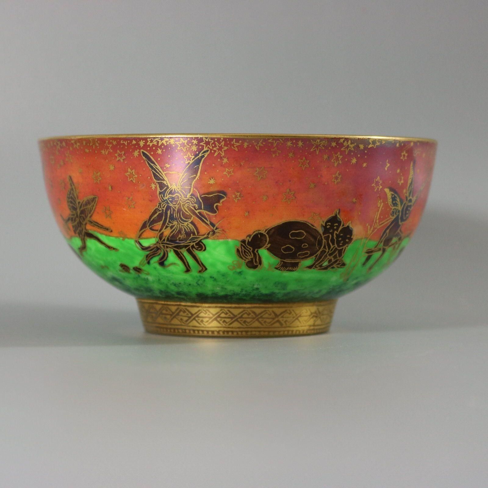 Wedgwood Flame Fairyland Lustre Imperial Bowl photo Home Decor