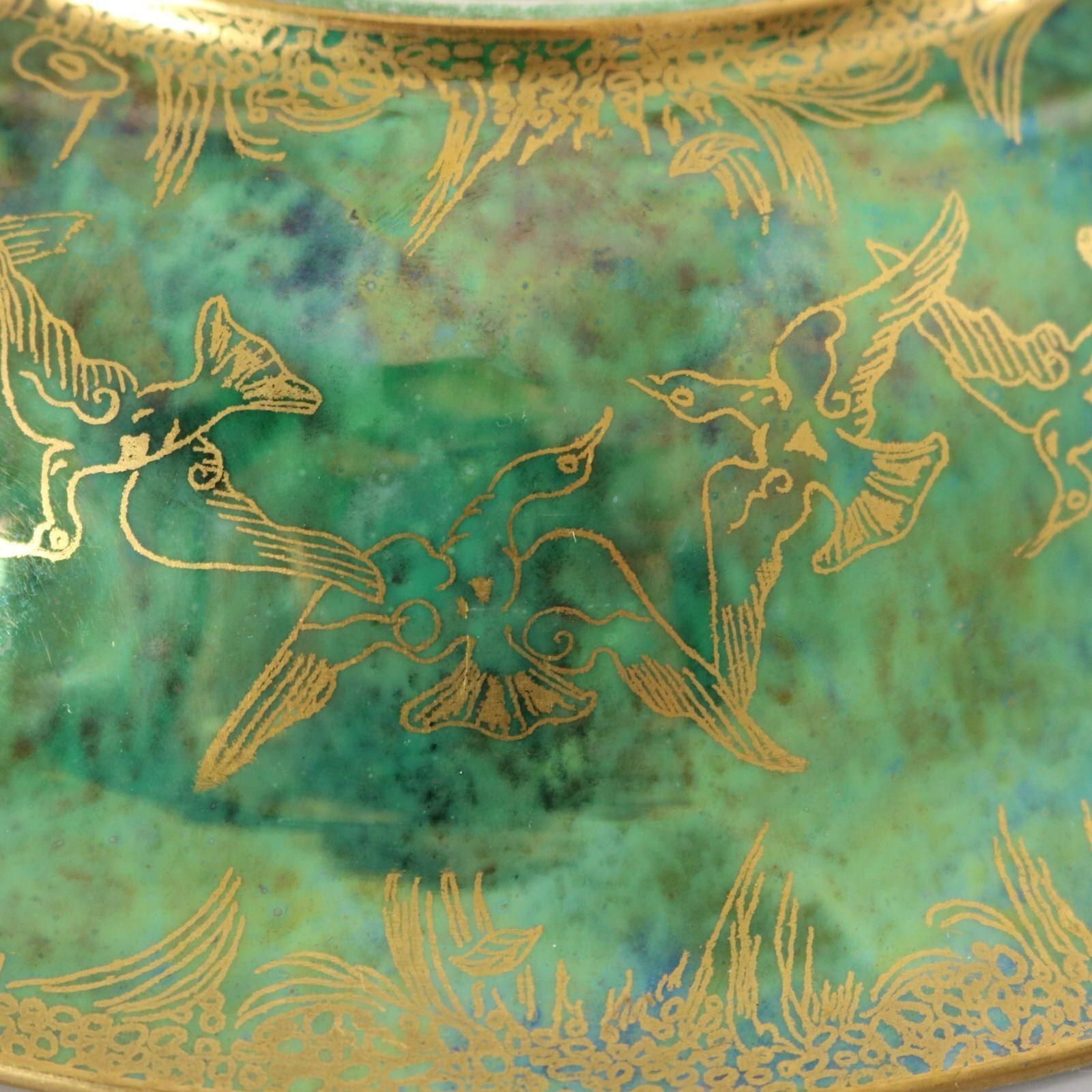 4209.0 Wedgwood Fairyland Lustre Jumping Faun Lily Tray photo
