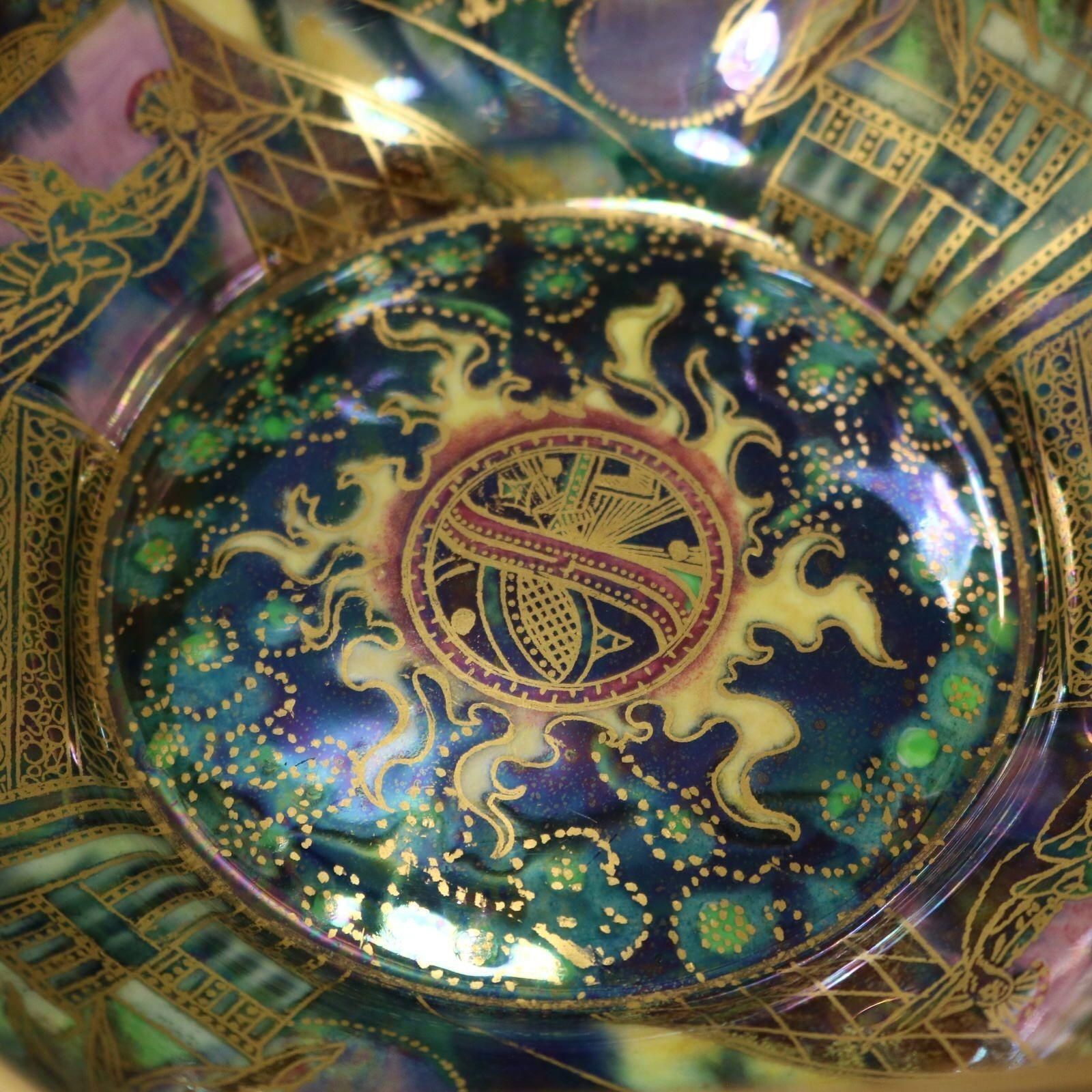 photo vinterior Wedgwood Fairyland Lustre Octagonal Dana Bowl