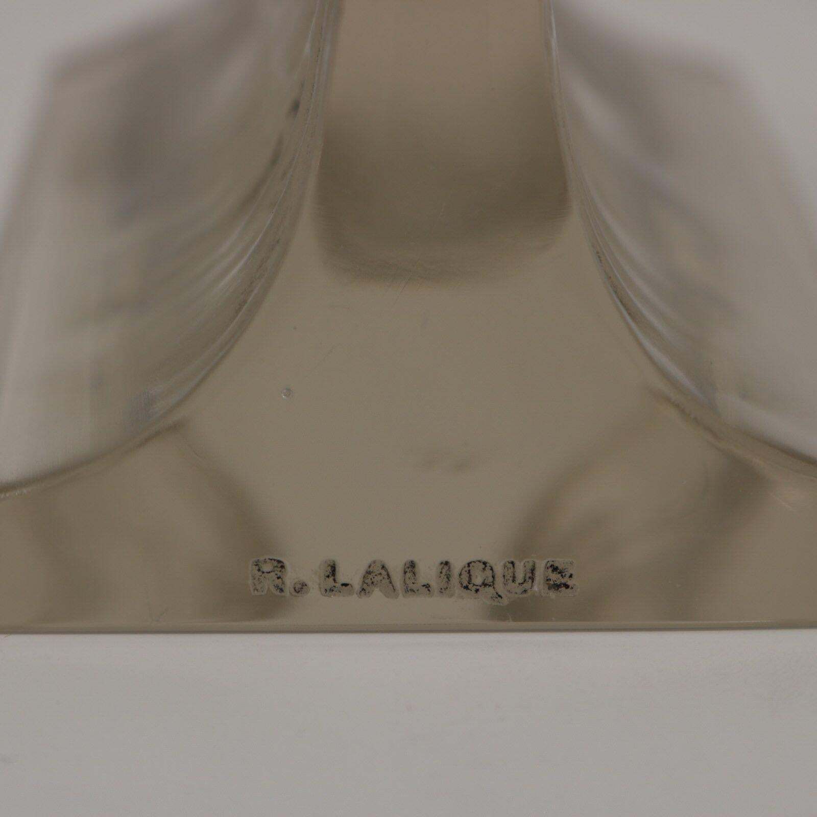 Home Decor Rene Lalique Glass 'Deux Aigles' Paperweight photo