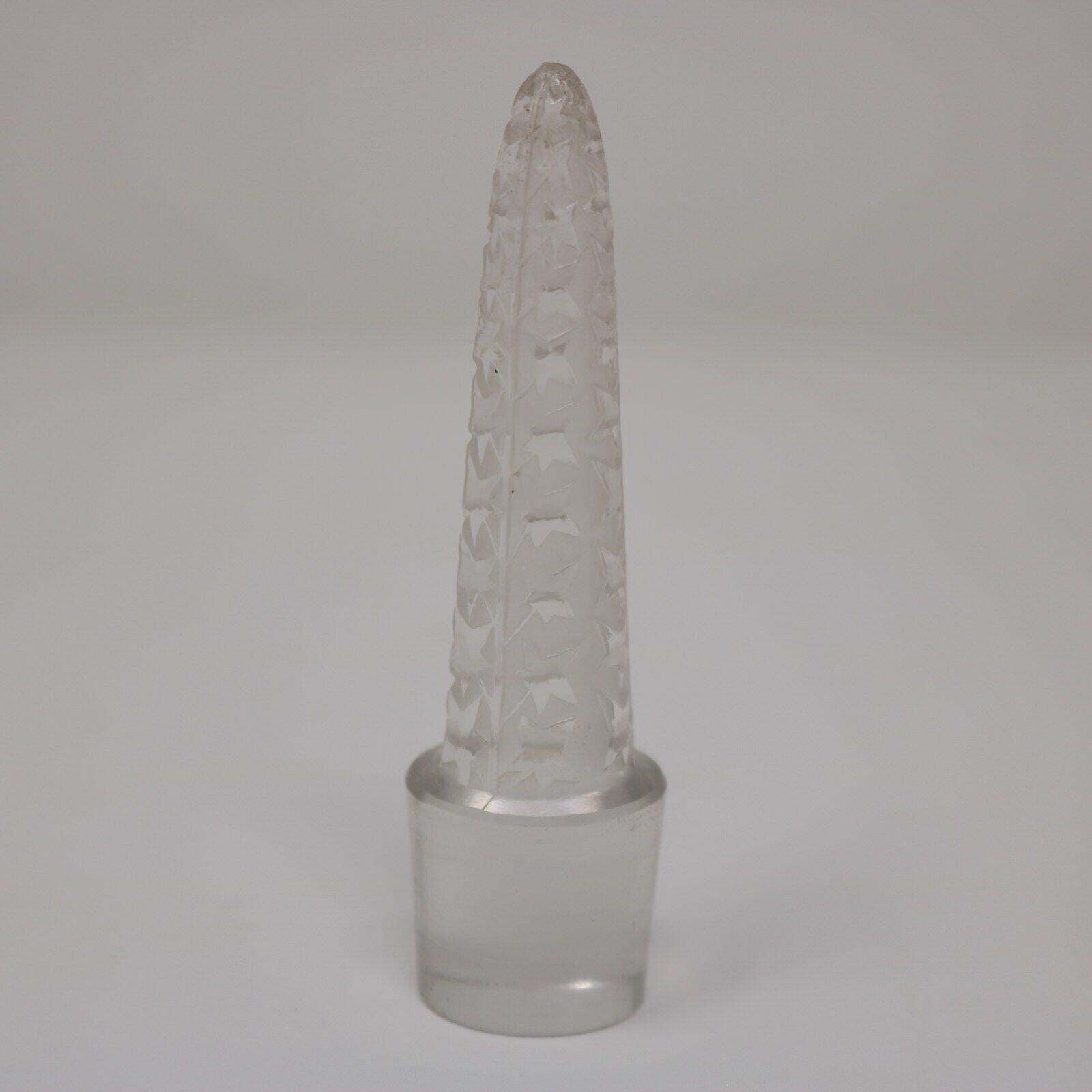 Rene Lalique Clear Glass 'Dornach' Decanter photo buy