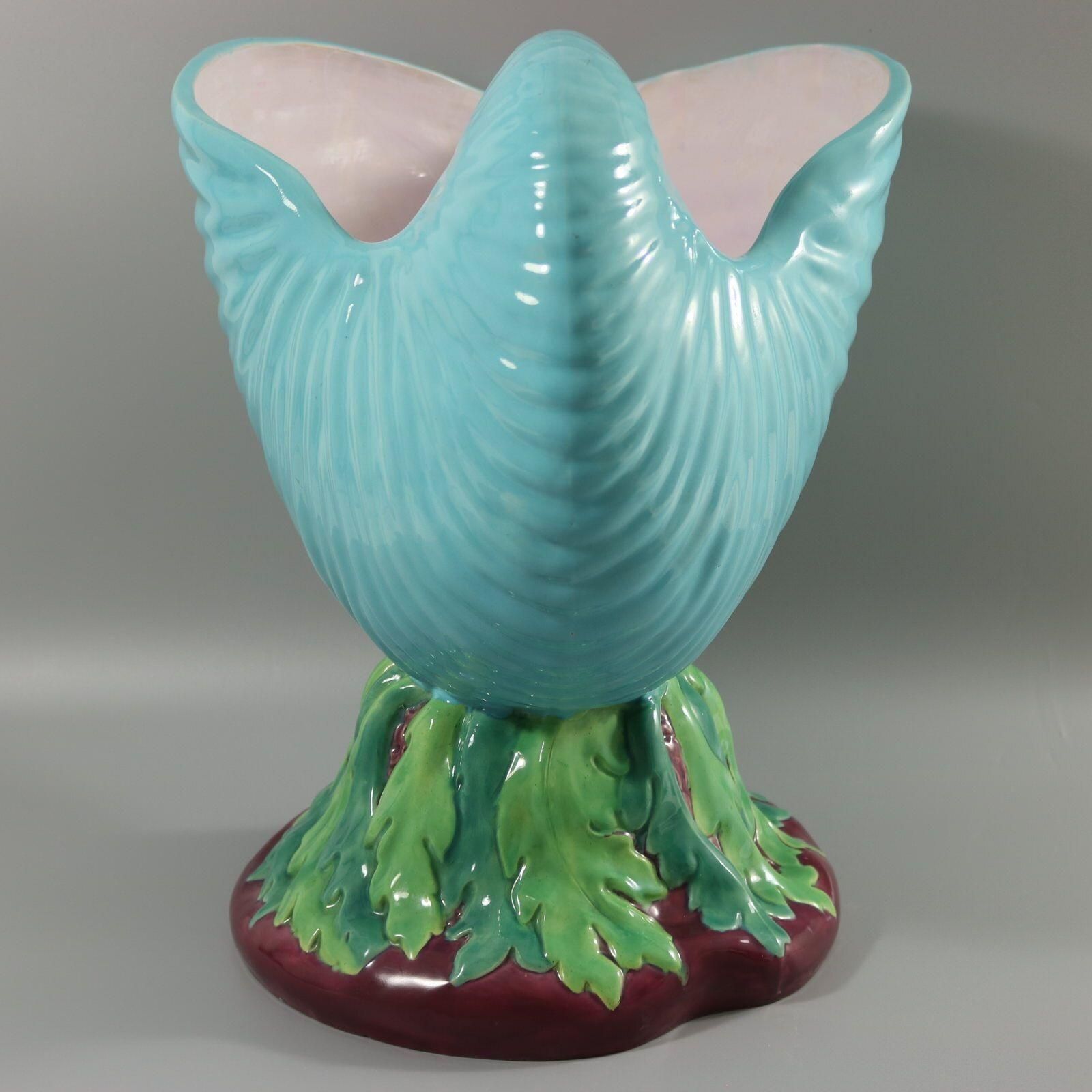 Minton Majolica Nautilus Shell bloempot photo vinterior