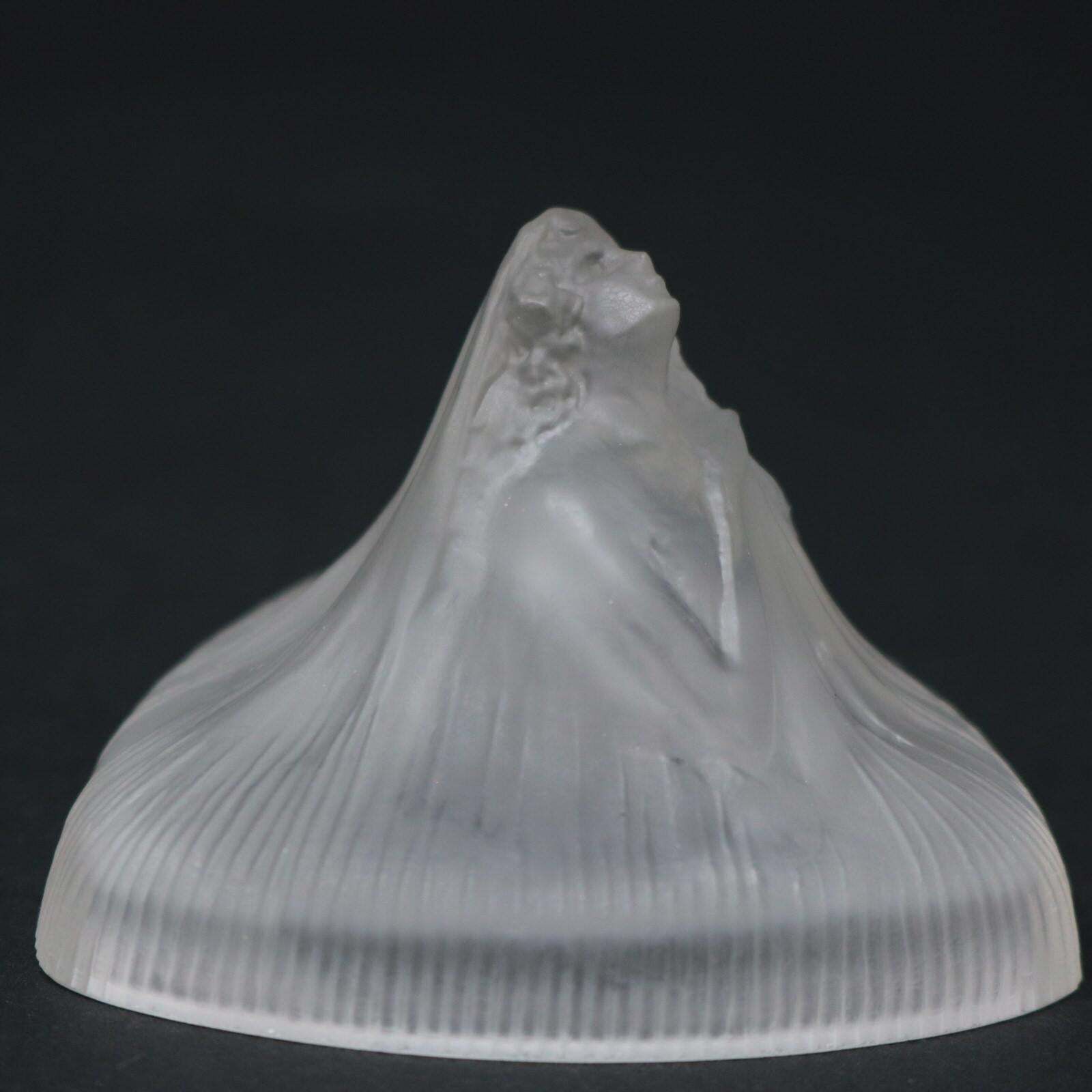 Rene Lalique Frosted Glass 'Tete Femme' Ointment Jar photo buy