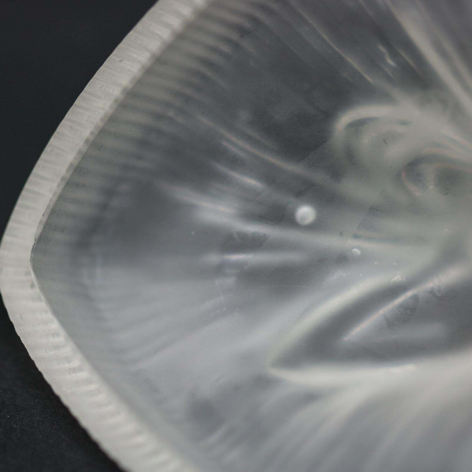 photo vinterior Rene Lalique Frosted Glass 'Tete Femme' Ointment Jar