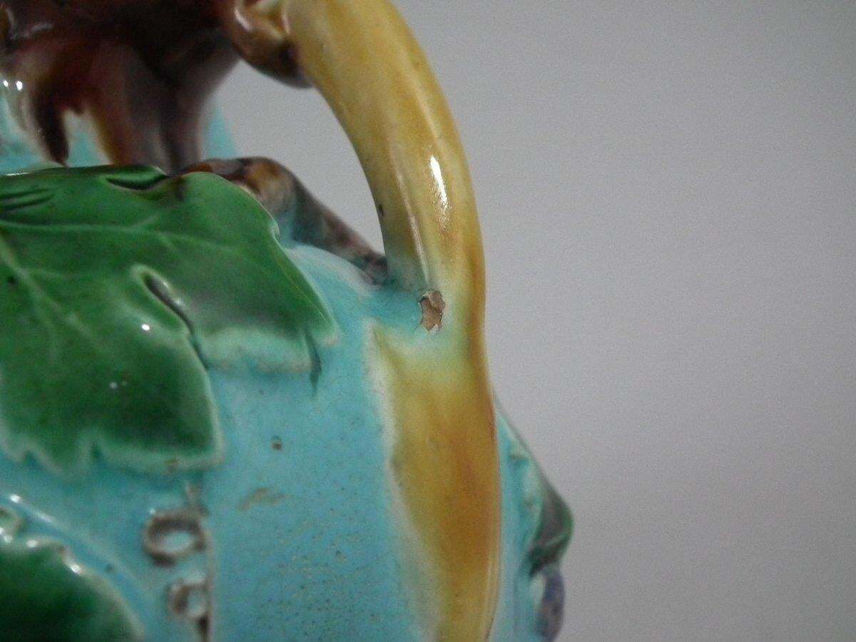 Minton Majolica Two Handled Vase On Pedestal photo 1995.0
