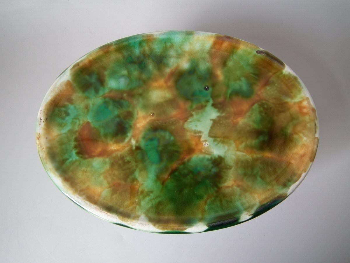 George Jones Majolica Partridge Game Pie Dish And Cover photo buy