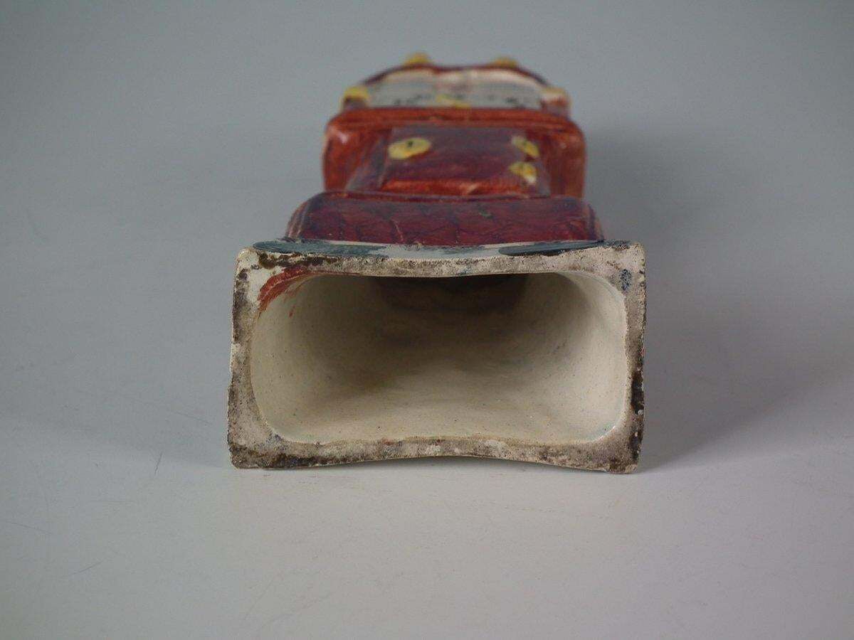 Staffordshire Pearlware Long Case Clock photo furniture