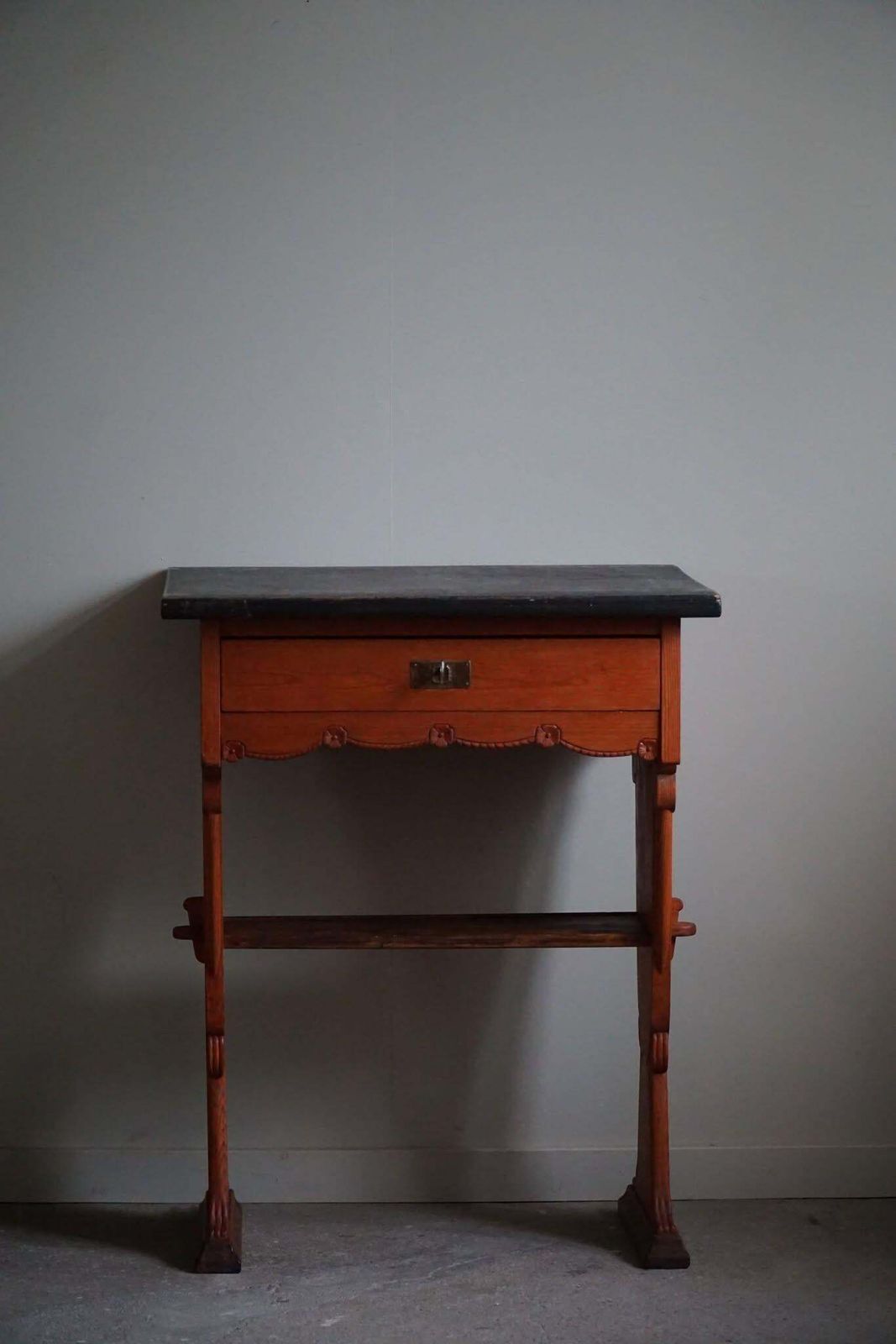 Antique Hand Crafted Swedish 19th Century Gustavian Style Pine Desk / Table photo 1114.0