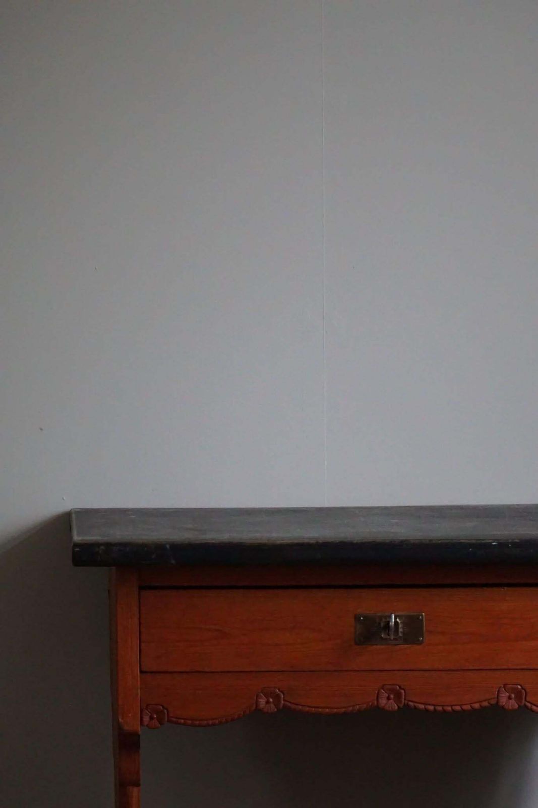 photo for sale Antique Hand Crafted Swedish 19th Century Gustavian Style Pine Desk / Table