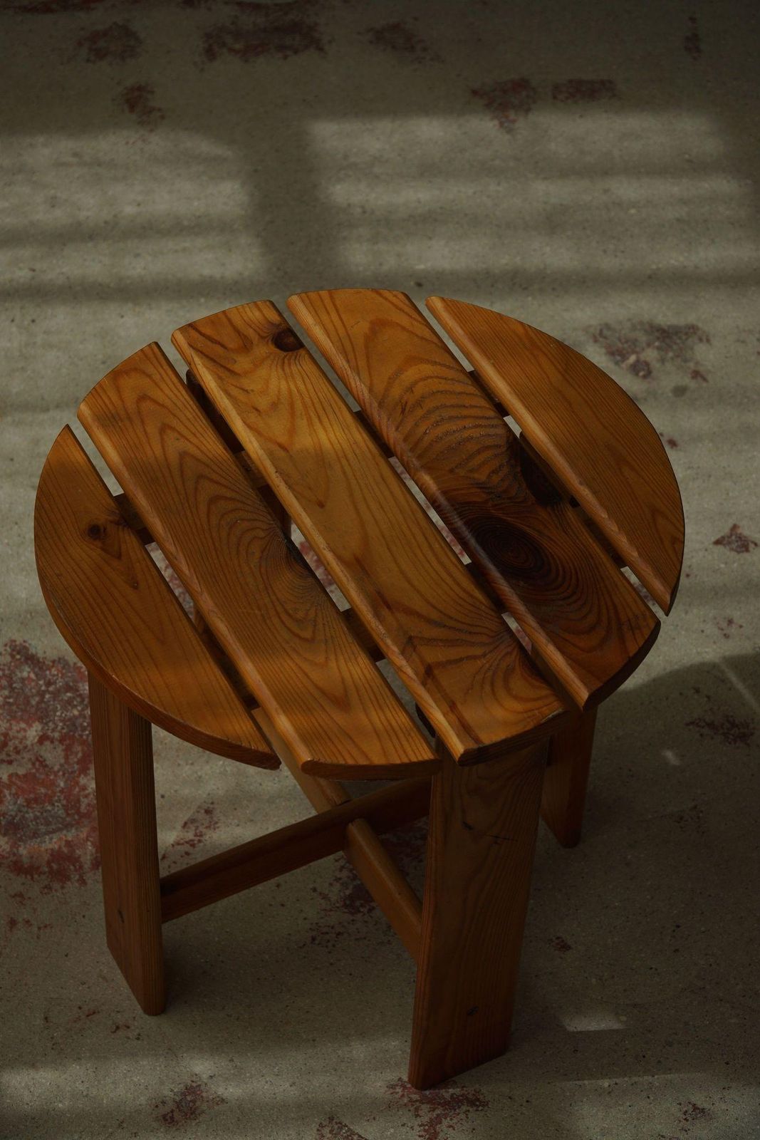 photo for sale Pair Of Stools In Pine, By A Swedish Cabinetmaker, Mid Century Modern, 1960s