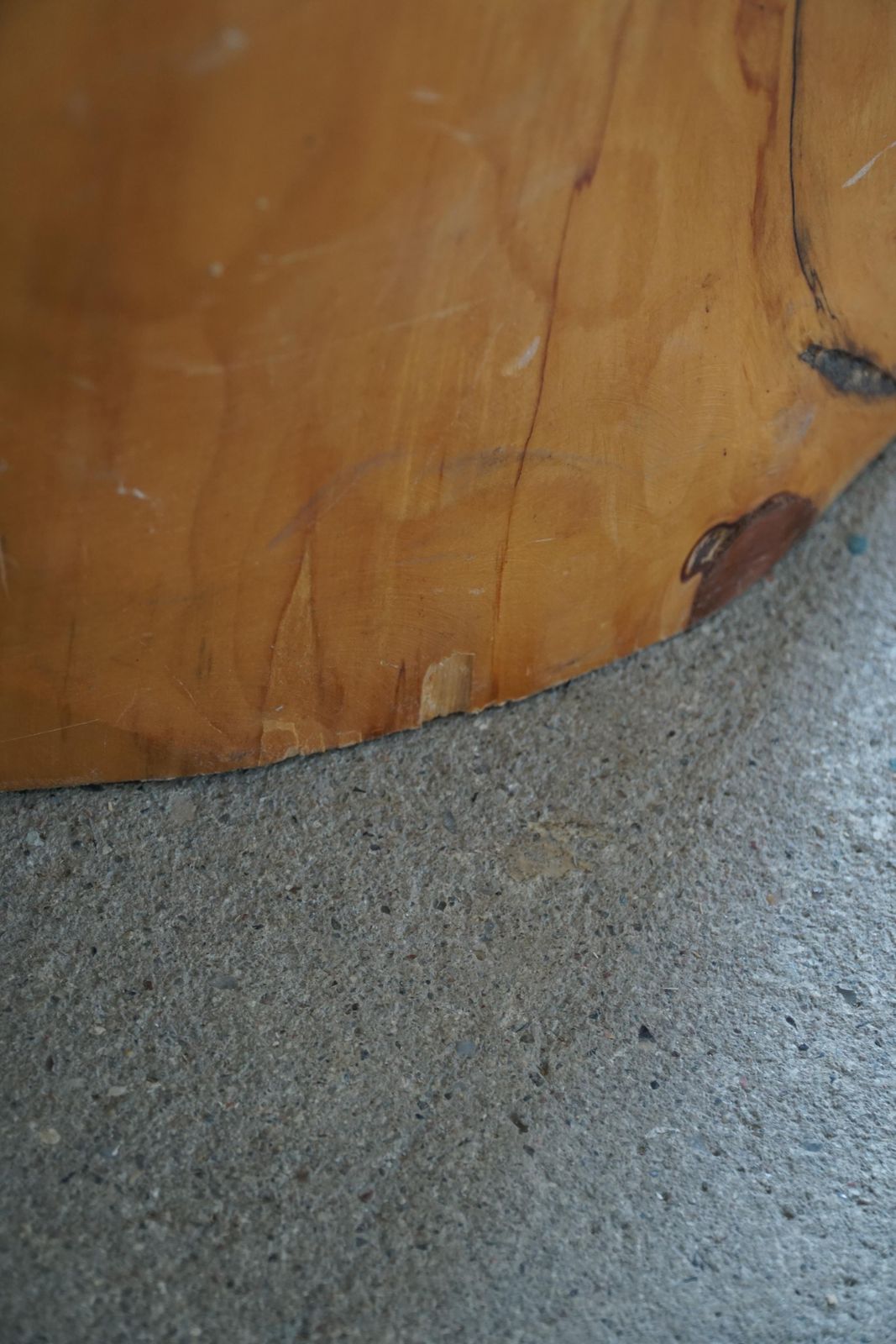 Stump Chair In Solid Birch By A Swedish Cabinetmaker, Wabi Sabi, 1950s photo Furniture