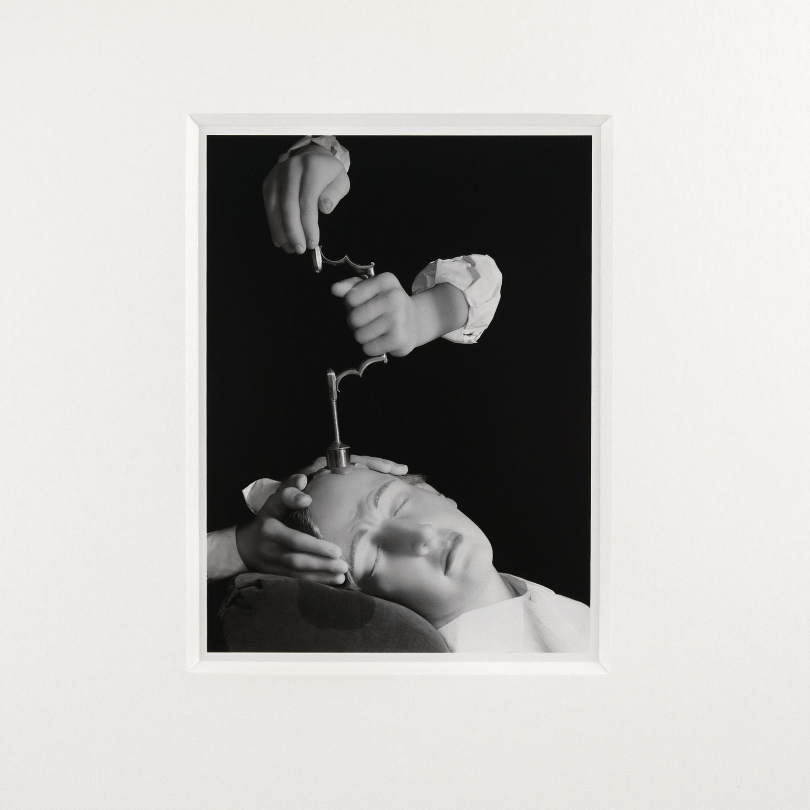 Herbert List "Trepanation (Skull Operation)" Estate Stamped Framed Print, 1944 photo 850.0