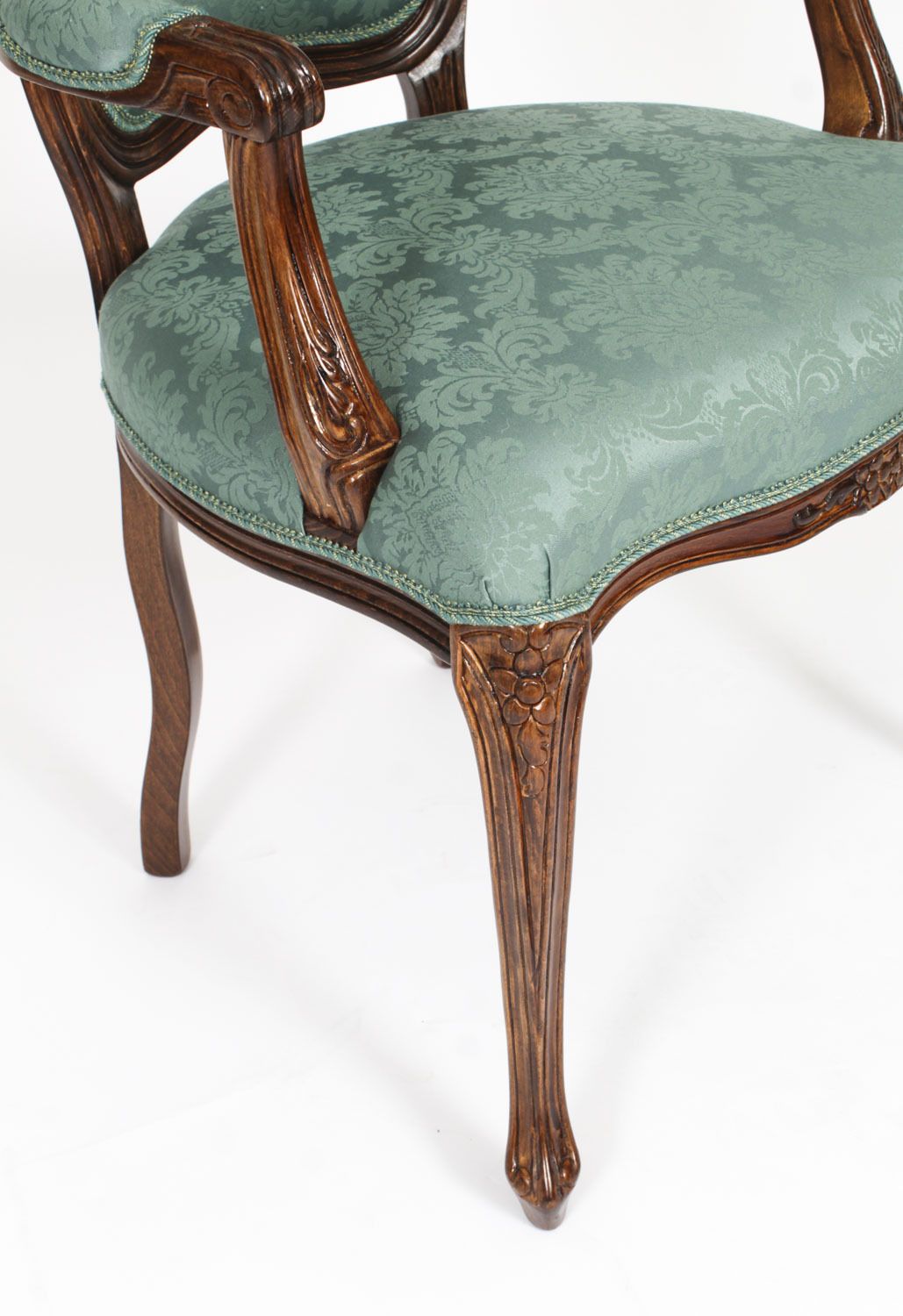 Bespoke Set Of 14  Louis XVI Revival Dining Chairs photo vinterior