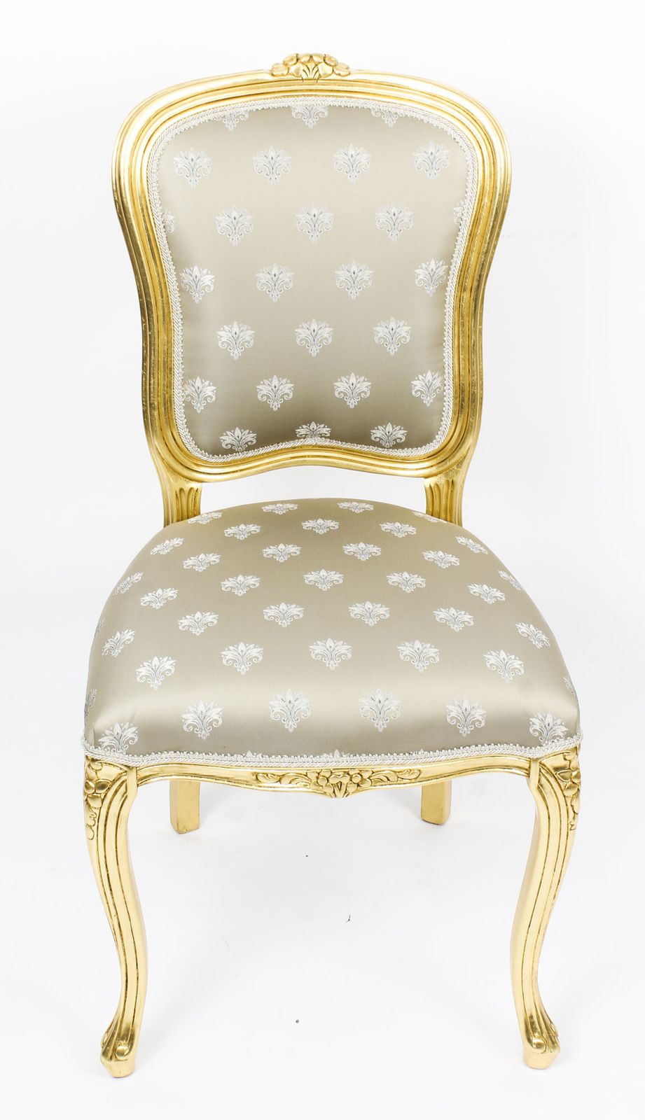 Bespoke Set Of Giltwood Dining Chairs In The Louis XVI Style Available To Order photo furniture
